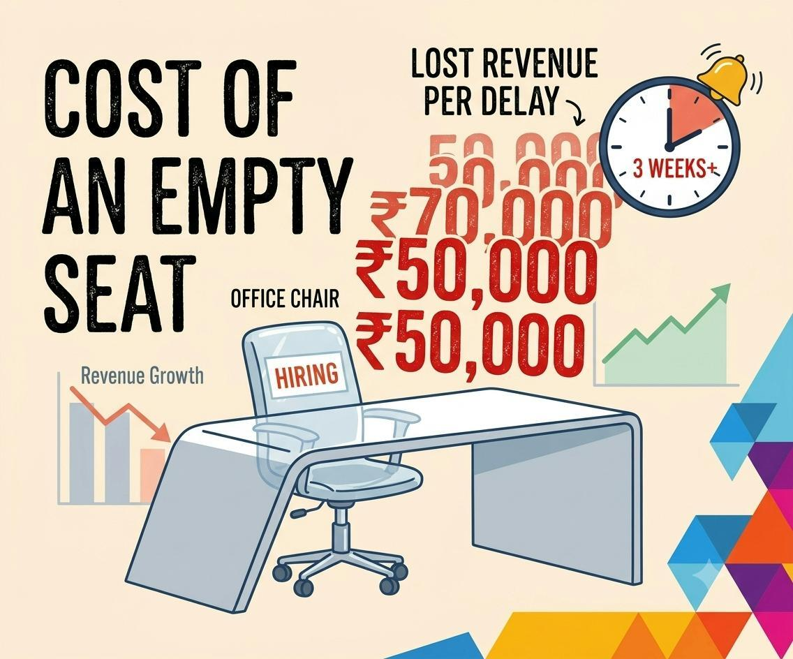 Revenue impact of delayed hiring